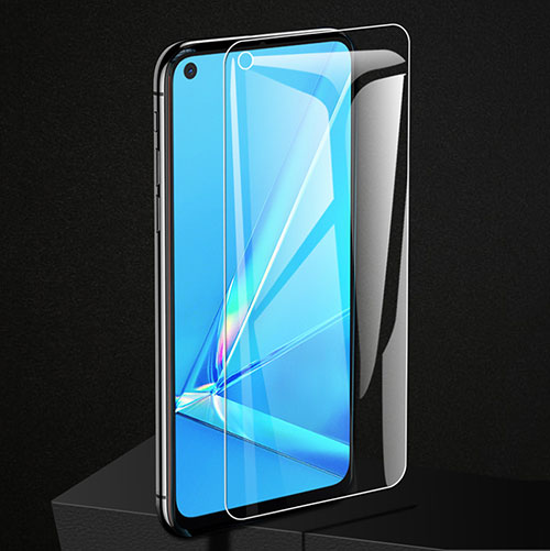 Ultra Clear Tempered Glass Screen Protector Film for Oppo A92 Clear