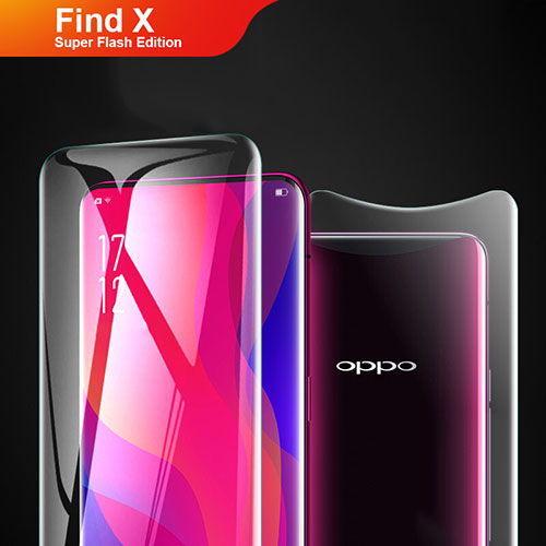 Ultra Clear Tempered Glass Screen Protector Film for Oppo Find X Super Flash Edition Clear