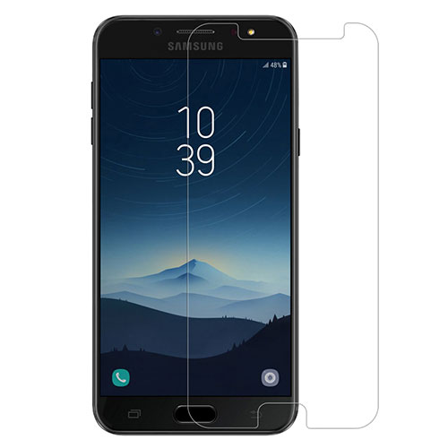 Ultra Clear Tempered Glass Screen Protector Film for Samsung Galaxy J7 Plus Clear