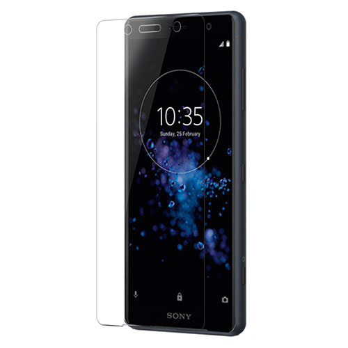 Ultra Clear Tempered Glass Screen Protector Film for Sony Xperia XZ2 Compact Clear