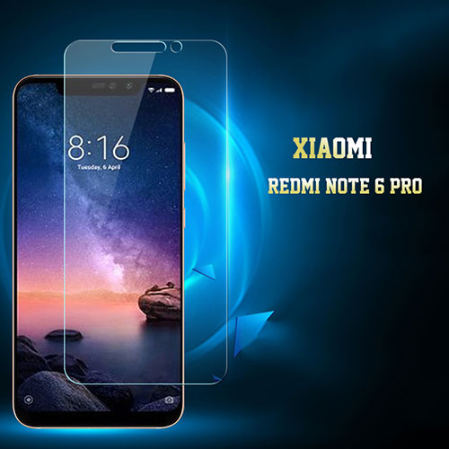 Ultra Clear Tempered Glass Screen Protector Film for Xiaomi Redmi Note 6 Pro Clear