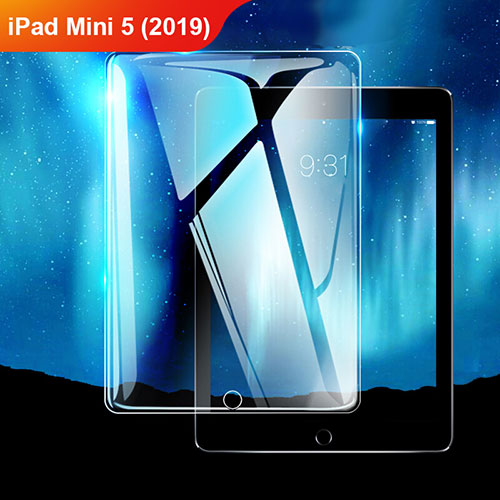 Ultra Clear Tempered Glass Screen Protector Film T01 for Apple iPad Mini 5 (2019) Clear