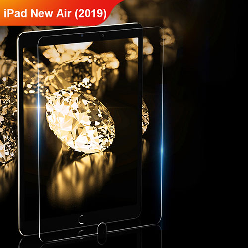 Ultra Clear Tempered Glass Screen Protector Film T01 for Apple iPad New Air (2019) 10.5 Clear