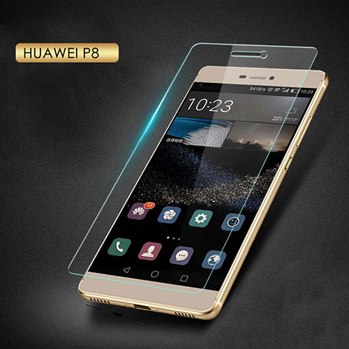 Ultra Clear Tempered Glass Screen Protector Film T01 for Huawei P8 Clear