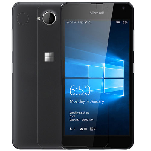 Ultra Clear Tempered Glass Screen Protector Film T01 for Microsoft Lumia 650 Clear