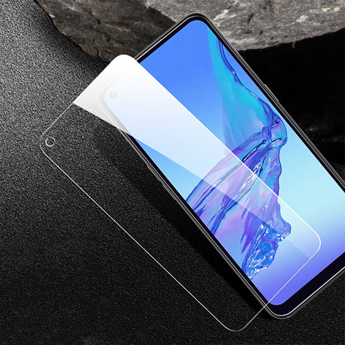 Ultra Clear Tempered Glass Screen Protector Film T01 for Oppo A53s Clear