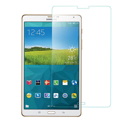Ultra Clear Tempered Glass Screen Protector Film T01 for Samsung Galaxy Tab S 8.4 SM-T705 LTE 4G Clear