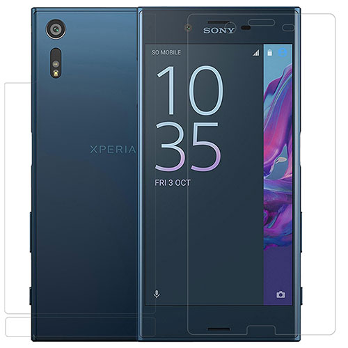 Ultra Clear Tempered Glass Screen Protector Film T01 for Sony Xperia XZs Clear