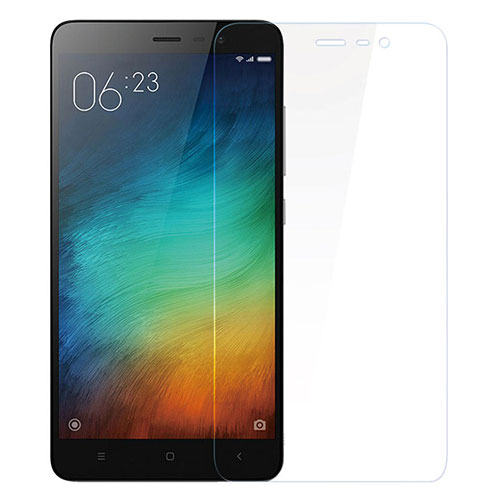 Ultra Clear Tempered Glass Screen Protector Film T01 for Xiaomi Redmi Note 3 MediaTek Clear