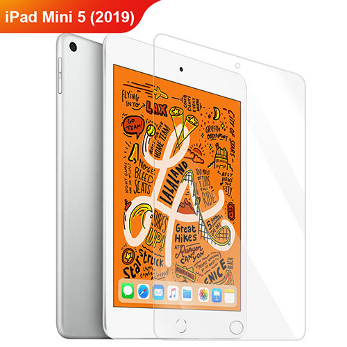 Ultra Clear Tempered Glass Screen Protector Film T02 for Apple iPad Mini 5 (2019) Clear