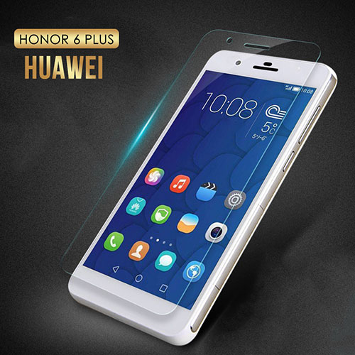 Ultra Clear Tempered Glass Screen Protector Film T02 for Huawei Honor 6 Plus Clear