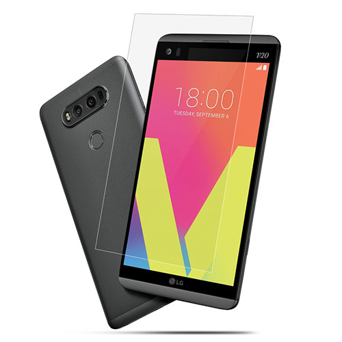 Ultra Clear Tempered Glass Screen Protector Film T02 for LG V20 Clear