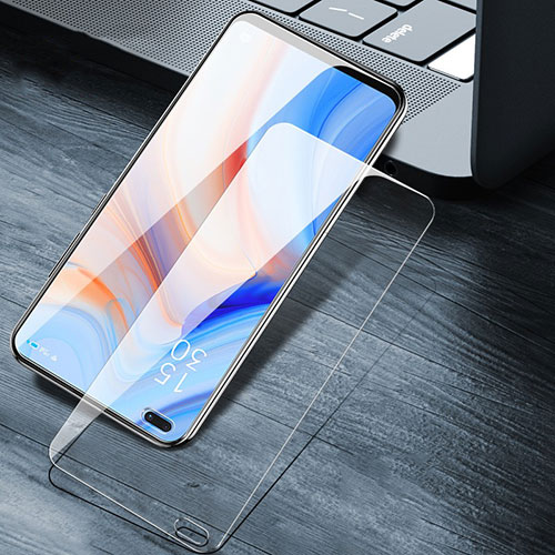 Ultra Clear Tempered Glass Screen Protector Film T02 for Oppo Reno4 5G Clear