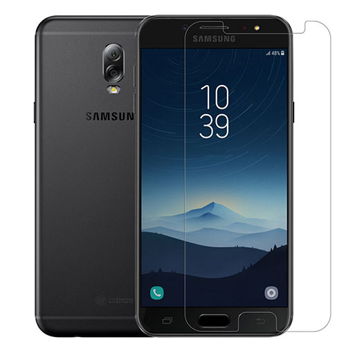 Ultra Clear Tempered Glass Screen Protector Film T02 for Samsung Galaxy C7 (2017) Clear