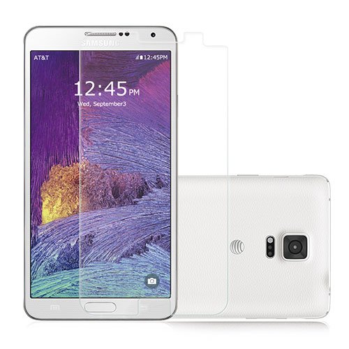Ultra Clear Tempered Glass Screen Protector Film T02 for Samsung Galaxy Note 4 Duos N9100 Dual SIM Clear