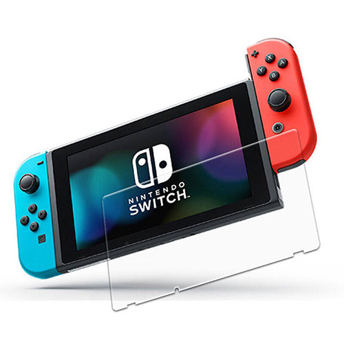 Ultra Clear Tempered Glass Screen Protector Film T04 for Nintendo Switch Clear