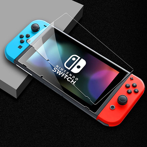 Ultra Clear Tempered Glass Screen Protector Film T05 for Nintendo Switch Clear