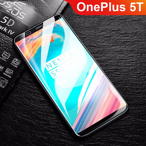 Ultra Clear Tempered Glass Screen Protector Film T05 for OnePlus 5T A5010 Clear