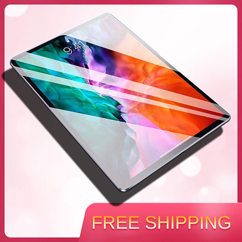 Ultra Clear Tempered Glass Screen Protector Film T07 for Apple iPad Pro 12.9 (2020) Clear