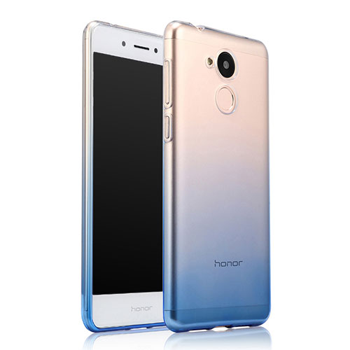 Ultra Slim Transparent Gel Gradient Soft Case for Huawei Honor 6A Blue