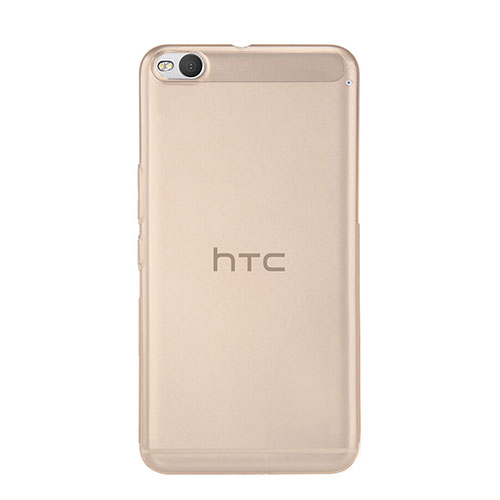 Ultra Slim Transparent TPU Soft Case for HTC One X9 Gold