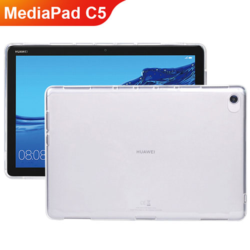 Ultra Slim Transparent TPU Soft Case for Huawei MediaPad C5 10 10.1 BZT-W09 AL00 Clear