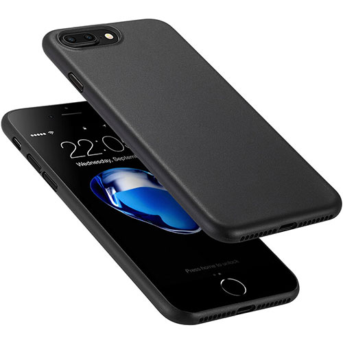 Ultra-thin Plastic Matte Finish Case for Apple iPhone 8 Plus Black