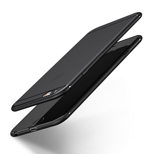 Ultra-thin Plastic Matte Finish Case U01 for Apple iPhone 6 Plus Black