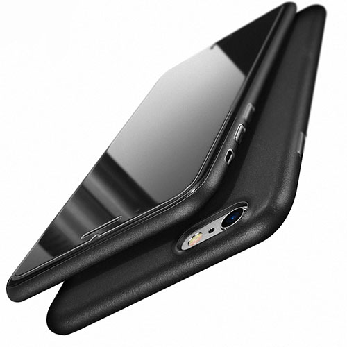 Ultra-thin Plastic Matte Finish Case U03 for Apple iPhone 6 Plus Black