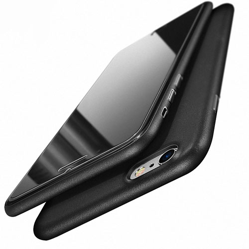 Ultra-thin Plastic Matte Finish Case U03 for Apple iPhone 6S Black