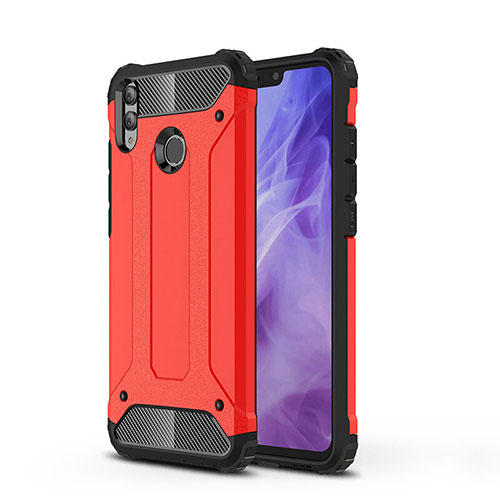 Ultra-thin Silicone Gel Soft Case 360 Degrees Cover C01 for Huawei Honor 8X Red