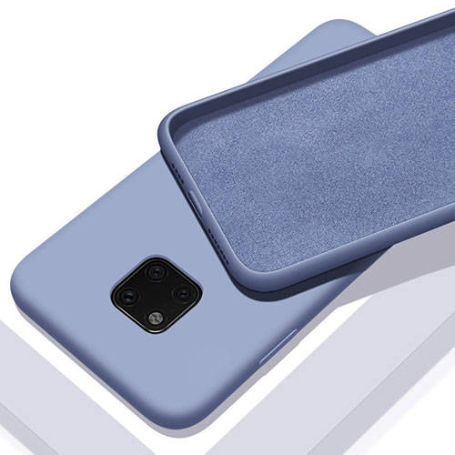 Ultra-thin Silicone Gel Soft Case 360 Degrees Cover C01 for Huawei Mate 20 Pro Gray