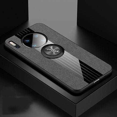 Ultra-thin Silicone Gel Soft Case 360 Degrees Cover C01 for Huawei Mate 30E Pro 5G Dark Gray