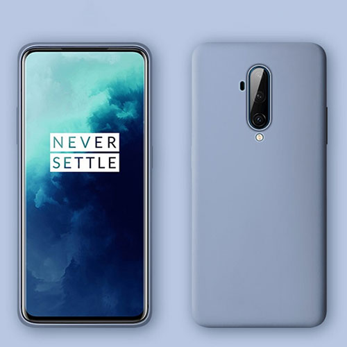 Ultra-thin Silicone Gel Soft Case 360 Degrees Cover C01 for OnePlus 7T Pro Gray