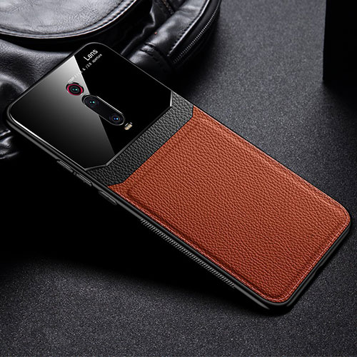 Ultra-thin Silicone Gel Soft Case 360 Degrees Cover C01 for Xiaomi Mi 9T Pro Brown