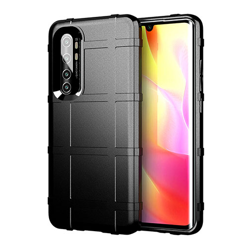 Ultra-thin Silicone Gel Soft Case 360 Degrees Cover C01 for Xiaomi Mi Note 10 Lite Black