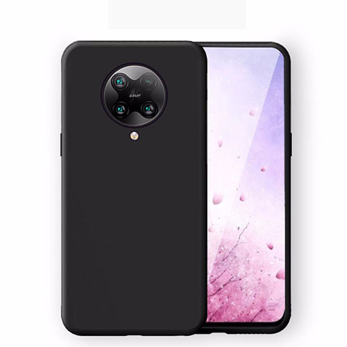 Ultra-thin Silicone Gel Soft Case 360 Degrees Cover C01 for Xiaomi Redmi K30 Pro Zoom Black