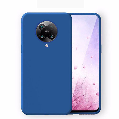 Ultra-thin Silicone Gel Soft Case 360 Degrees Cover C01 for Xiaomi Redmi K30 Pro Zoom Blue