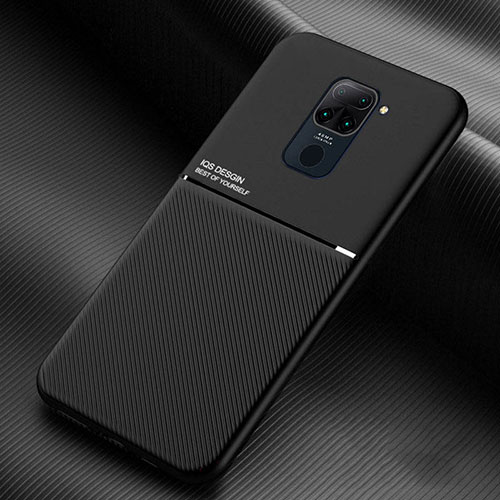 Ultra-thin Silicone Gel Soft Case 360 Degrees Cover C01 for Xiaomi Redmi Note 9 Black