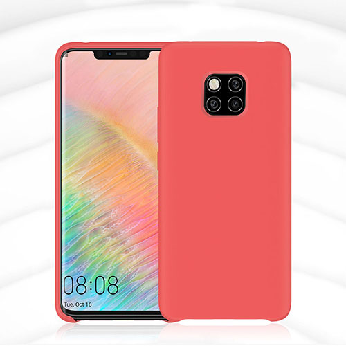 Ultra-thin Silicone Gel Soft Case 360 Degrees Cover C02 for Huawei Mate 20 Pro Red