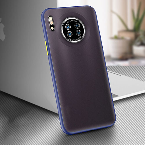 Ultra-thin Silicone Gel Soft Case 360 Degrees Cover C02 for Huawei Mate 30E Pro 5G Blue