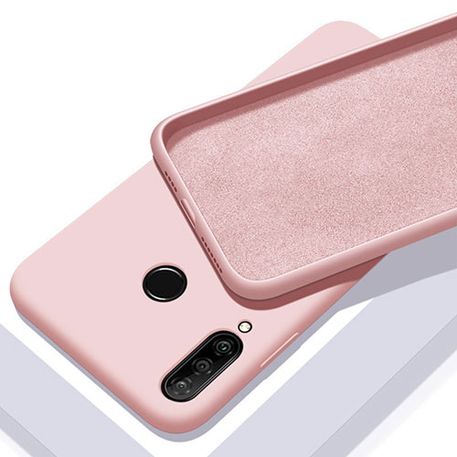 Ultra-thin Silicone Gel Soft Case 360 Degrees Cover C02 for Huawei Nova 4e Pink