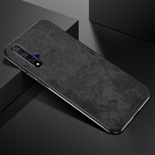 Ultra-thin Silicone Gel Soft Case 360 Degrees Cover C02 for Huawei Nova 5T Black