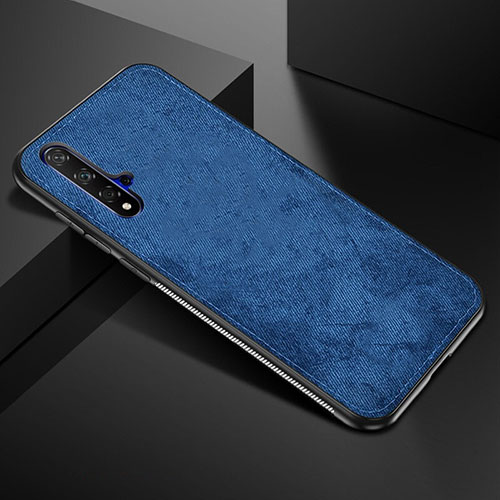 Ultra-thin Silicone Gel Soft Case 360 Degrees Cover C02 for Huawei Nova 5T Blue
