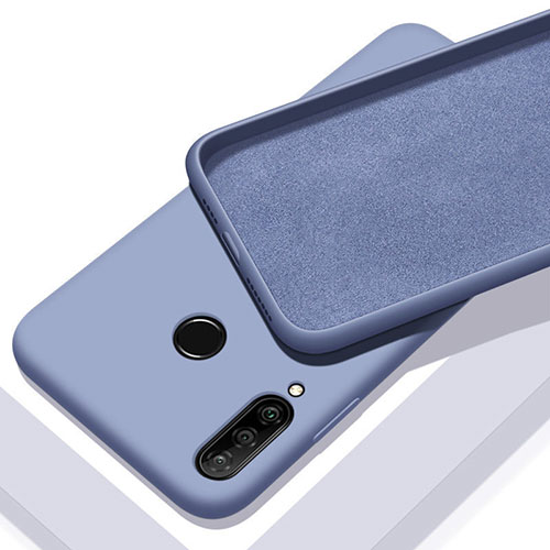 Ultra-thin Silicone Gel Soft Case 360 Degrees Cover C02 for Huawei P30 Lite Gray