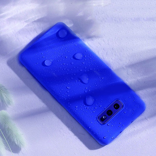 Ultra-thin Silicone Gel Soft Case 360 Degrees Cover C02 for Samsung Galaxy S10e Blue