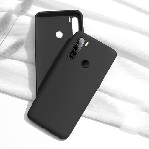 Ultra-thin Silicone Gel Soft Case 360 Degrees Cover C02 for Xiaomi Redmi Note 8T Black