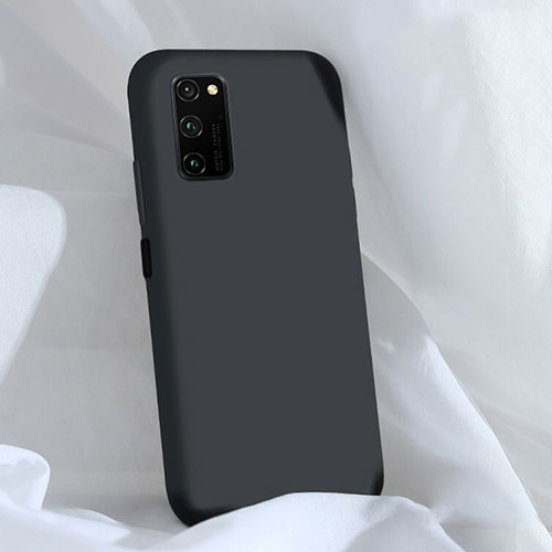 Ultra-thin Silicone Gel Soft Case 360 Degrees Cover C03 for Huawei Honor View 30 Pro 5G Black