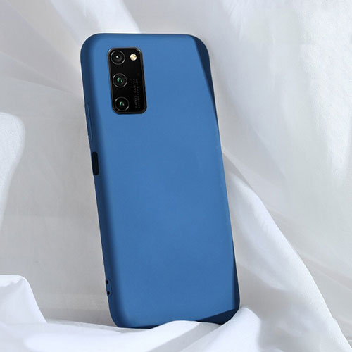 Ultra-thin Silicone Gel Soft Case 360 Degrees Cover C03 for Huawei Honor View 30 Pro 5G Blue