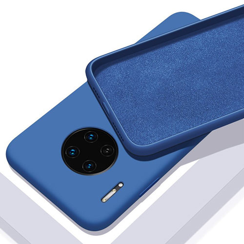 Ultra-thin Silicone Gel Soft Case 360 Degrees Cover C03 for Huawei Mate 30 Blue